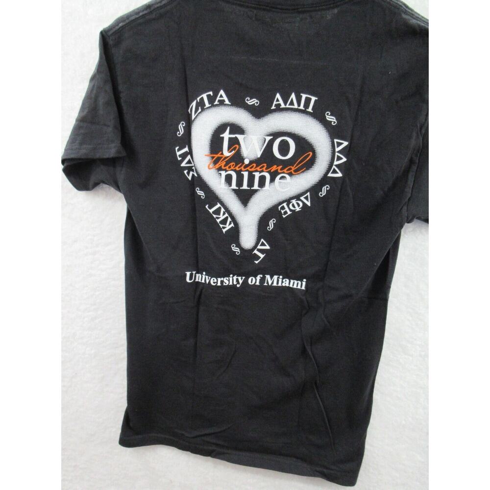 J'Adore Greek Life Miami University 2009 Men's Small T-Shirt Fraternity